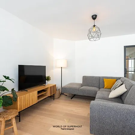 Bright Near The Sea And The Marina Oostende