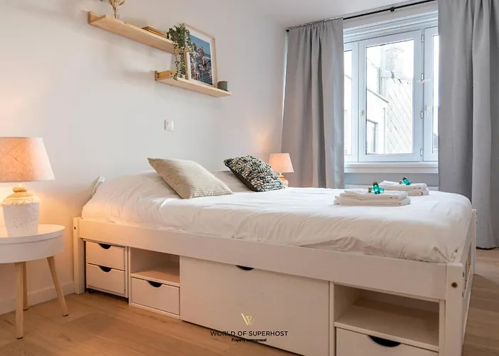 Bright Near The Sea And The Marina Будинок відпочинку Остенде