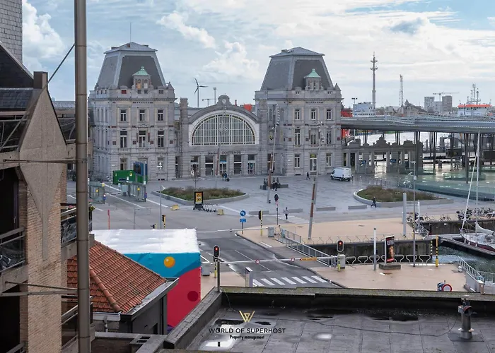 Bright Near The Sea And The Marina Будинок відпочинку Остенде